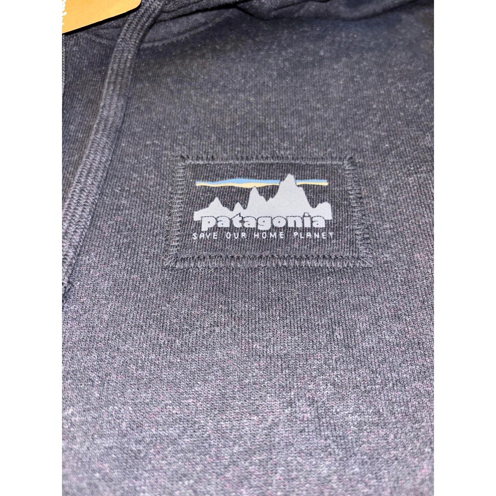 Patagonia 73 Skyline Uprisal Hoody Ink Black Mens Small Womens Medium - Picture 3 of 6